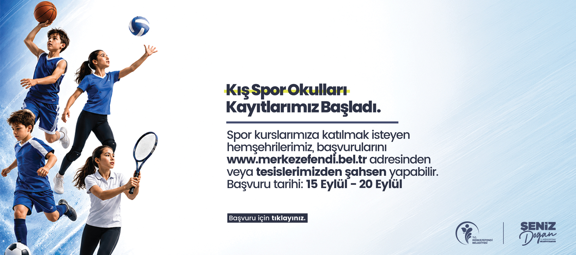 Kış Spor Okulları Başvuruları Başladı